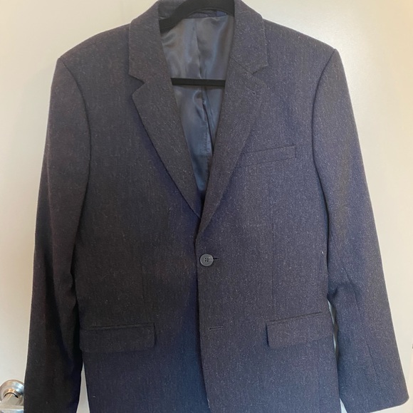 Jack Wills Navy Blue Wool Blazer Size 38 - Picture 1 of 3